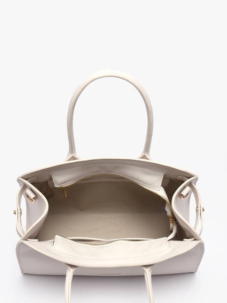 Handtas Donna Hopper Leder Lancaster Wit donna hopper 121 ander zicht 3